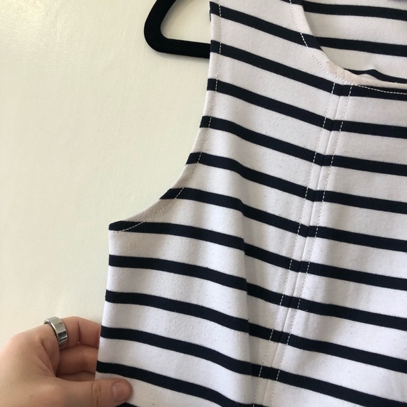 Banana Republic peplum striped top - Picture 3 of 7